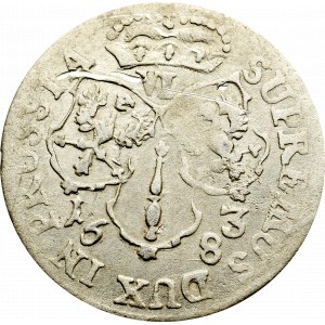 Prusy Książęce, Szóstak 1683, Królewiec