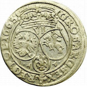 Jan II Kazimierz, Szóstak 1663, Bydgoszcz