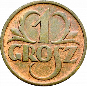 II Republic of Poland, 1 groschen 1937