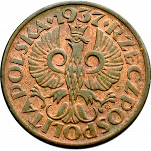 II Republic of Poland, 1 groschen 1937