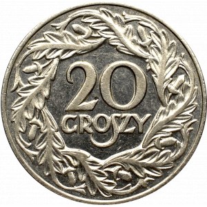 II Republic of Poland, 20 groschen 1923