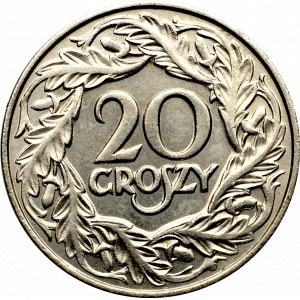 II Republic of Poland, 20 groschen 1923