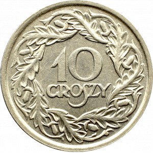 II Republic of Poland, 10 groschen 1923