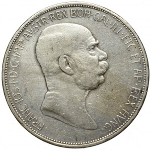 Austria, Franz Joseph, 5 corona 1908