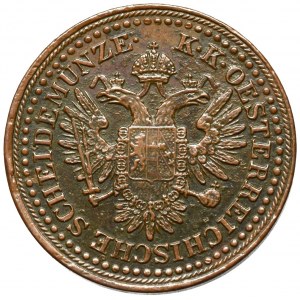 Austria, 3 krajcary 1851 B
