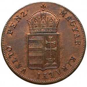 Węgry, 1 krajcar 1848