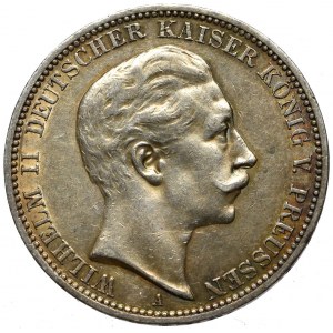 Germany, Preussen, 3 mark 1910