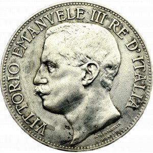 Italy, 5 lira 1911