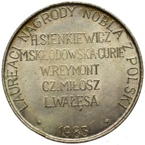 Medal Lech Wałęsa Pokojowa Nagroda Nobla 1983