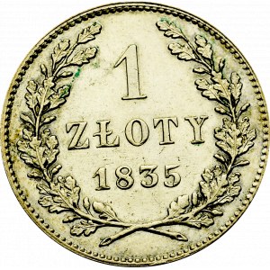 Free City of Cracow, 1 zloty 1835