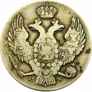 Poland under Russia, Nicholas I, 30 kopecks=2 zloty 1840