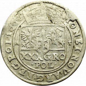 John II Casimir, 30 groschen 1666, Bromberg