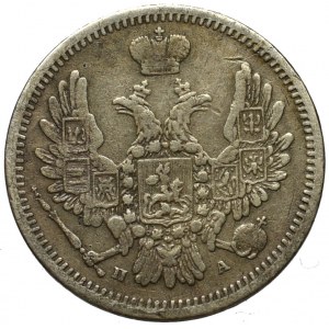 Rosja, Mikołaj I, 10 kopiejek 1851