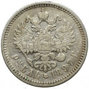 Rosja, Mikołaj II, Rubel 1897 АГ
