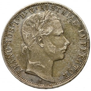 Austria, 1 florin 1860