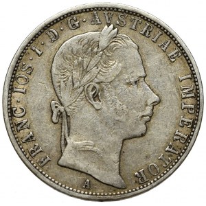 Austria, 1 florin 1858