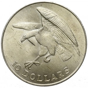 Singapur, 10 dolarów Sokół 1973