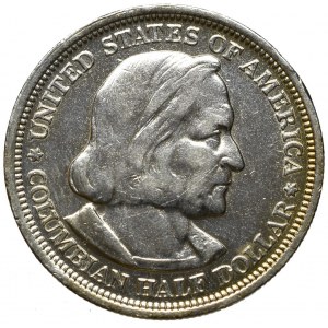 USA, 1/2 dolara 1893