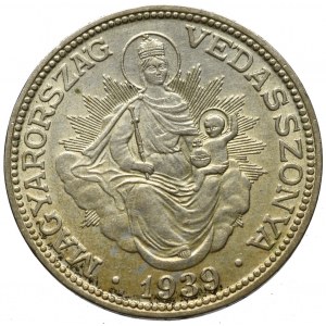 Hungary, 2 pengo 1939