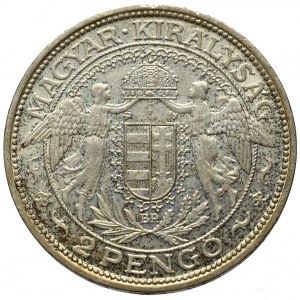 Hungary, 2 pengo 1939