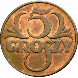 II Rzeczpospolita, 5 groszy 1938