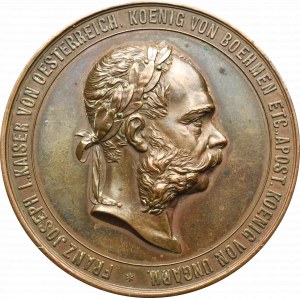 Austria, Franciszek Józef, Medal nagrodowy Ministerstwa Handlu Tetschen 1902