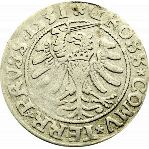 Zygmunt I Stary, Grosz dla ziem pruskich 1531, Toruń - PRV/PRVSS