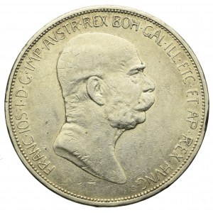 Austro-Węgry, 5 koron 1908