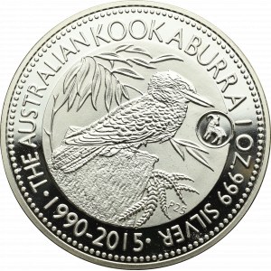 Australia, Kookaburra 1 dolar 2005
