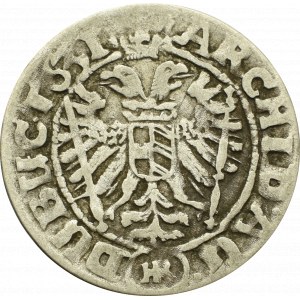 Śląsk pod panowaniem Habsburgów, 3 krajcary 1631, Wrocław