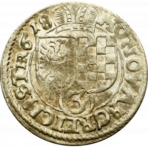 Śląsk, 3 krajcary 1618, Złoty Stok