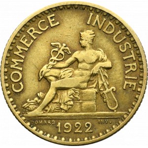 Francja, 1 frank 1922