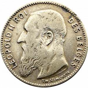 Belgia, 50 centimów 1909