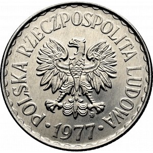 PRL, 1 złoty 1977