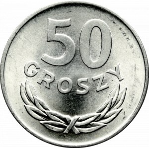 PRL, 50 groszy 1975