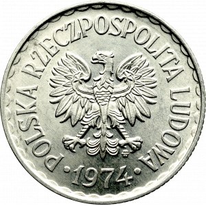 PRL, 1 złoty 1974