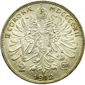 Austro-Węgry, 2 korony 1912