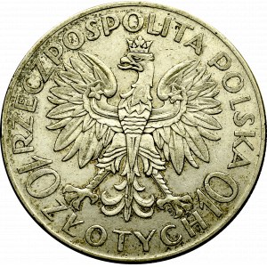 II Rzeczpospolita, 10 złotych 1933 Sobieski