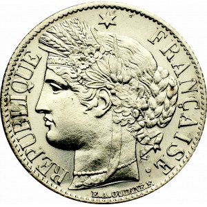 Francja, 1 frank 1871