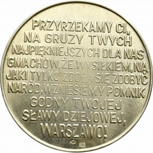 PRL, Medal Zamek Królewski 1979 - srebro