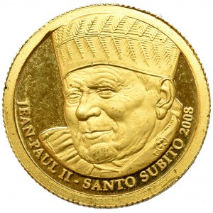 Kongo, 25 franków 2008, Św. Jan Paweł II