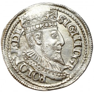 Zygmunt III Waza, Trojak 1596 Olkusz - nieopisany
