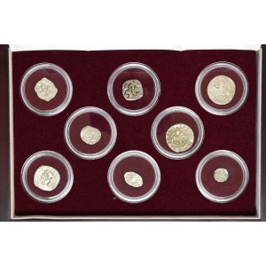 Zestaw monet Europejskich 976-1645 w dedykowanym pudełku