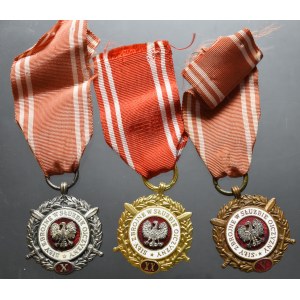 Siły zbrojne w służbie ojczyzny - zestaw 3 medali