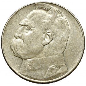 II Rzeczpospolita, 10 złotych 1936 Piłsudski - zestaw 2 egzemplarze