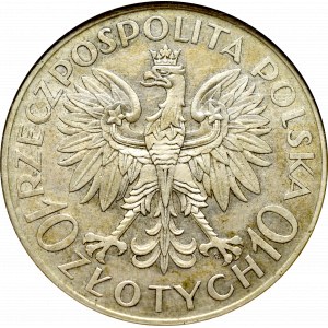 II Republic of Poland, 10 zloty 1933 Sobieski