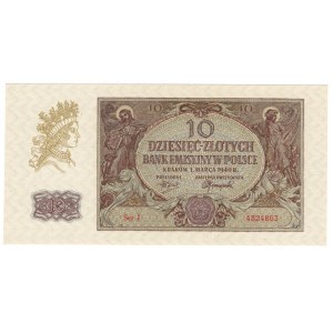 Generalne Gubernatorstwo, 10 złotych 1940