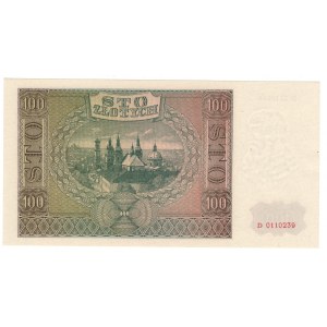 Generalne Gubernatorstwo, 100 złotych 1941