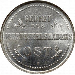 Ober-Ost, 3 kopecks 1916 J, Hamburg