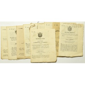 Vatican, Lot of papal documents XIX century